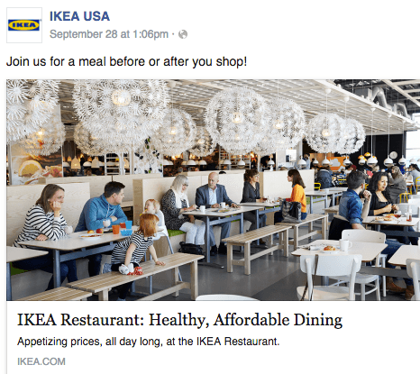 Ikea target audience example