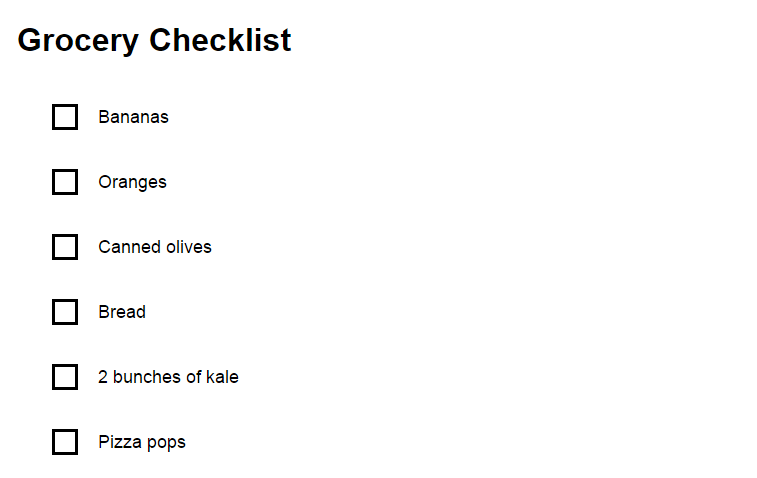 checklist-example